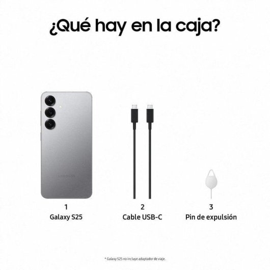 Samsung Galaxy S25 5G 12GB 256GB 6.2" Gris