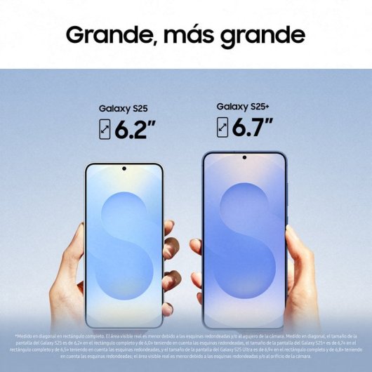 Samsung Galaxy S25 Smartphone con IA 256GB Batería 4.000mAh Gris Versión Importada EU