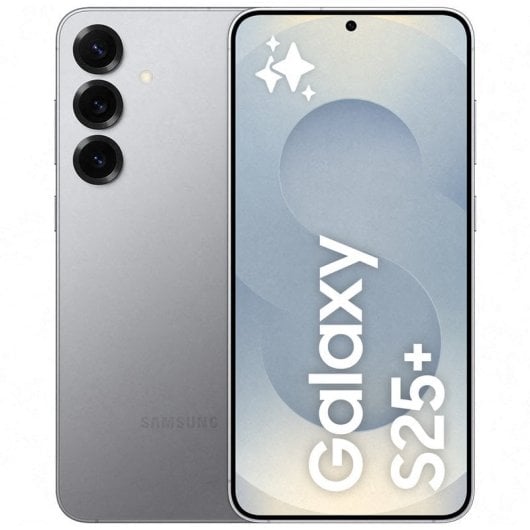 Samsung Galaxy S25 Plus Smartphone con IA 256GB Batería 4.900mAh Gris Versión Importada EU