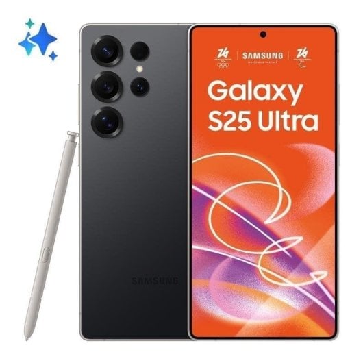 Samsung Galaxy S25 Ultra Smartphone con IA 1TB Batería 5.000mAh Titanio Negro Versión Importada EU