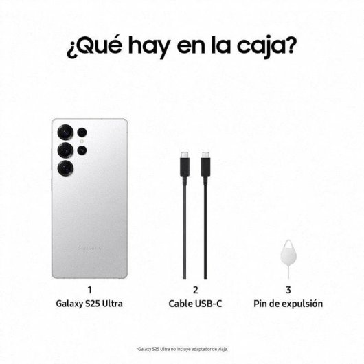 Samsung Galaxy S25 Ultra 5G 12GB 1TB 6.9" Titanio Argento