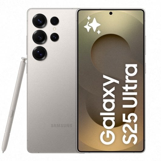 Samsung Galaxy S25 Ultra Smartphone con IA 256GB Batería 5.000mAh Titanio Gris Versión Importada EU