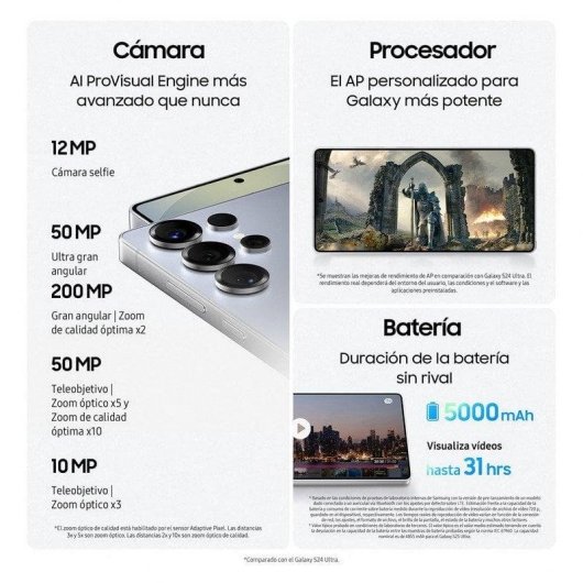 Samsung Galaxy S25 Ultra 5G 12GB 256GB 6.9" Argento Titanio