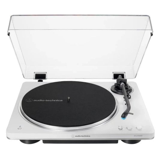 Audio-Technica AT-LP70XBT WS Tocadiscos de Tracción por Correa Bluetooth Blanco