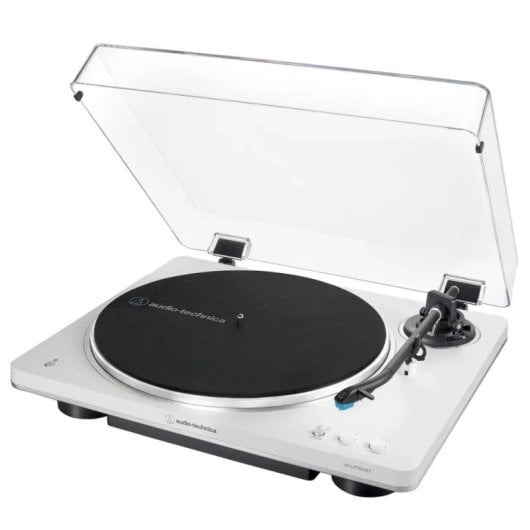 Audio-Technica AT-LP70XBT WS Tocadiscos de Tracción por Correa Bluetooth Blanco