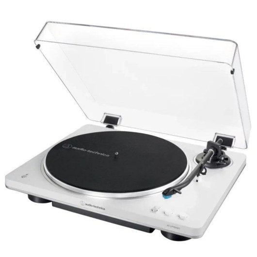 Tocadiscos Audio-Technica AT-LP70XBT WS Bluetooth 5.2 Riemenaandrijving Wit