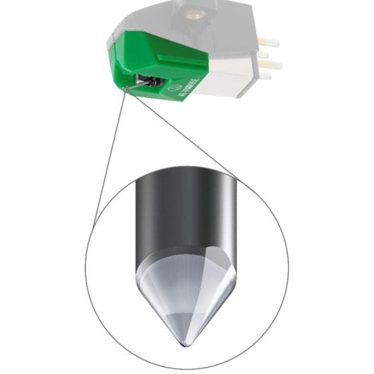 Audio-Technica AT-VMN95E Aguja Elíptica de Reemplazo para Serie VM95