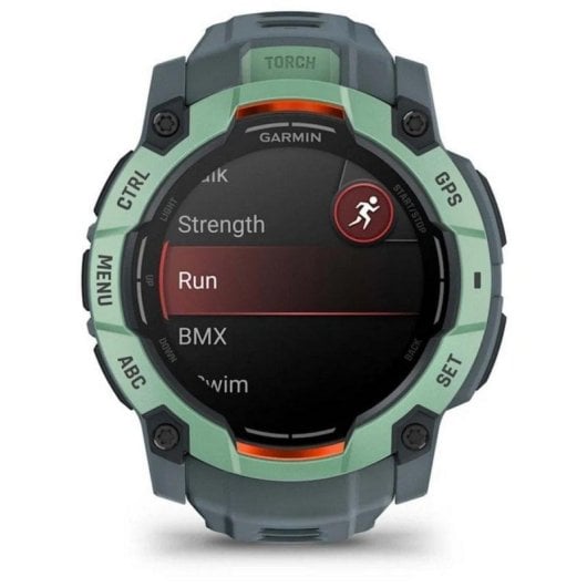 Smartwatch Garmin Instinct 3 AMOLED 50mm GPS Pantalla 1.3" Gris 4GB 10ATM