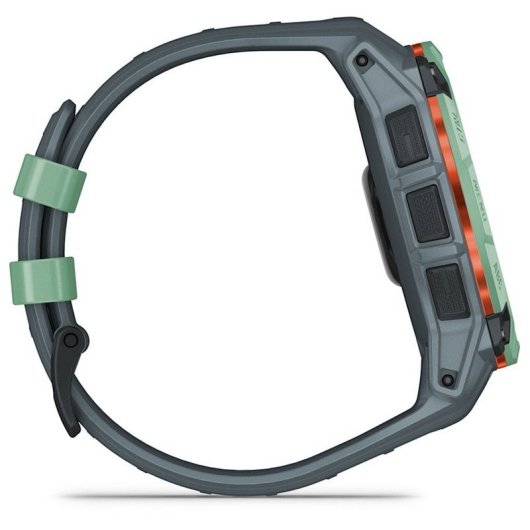 Garmin Instinct 3 50mm AMOLED Reloj Smartwatch Deportivo GPS 10ATM Verde con Correa Gris