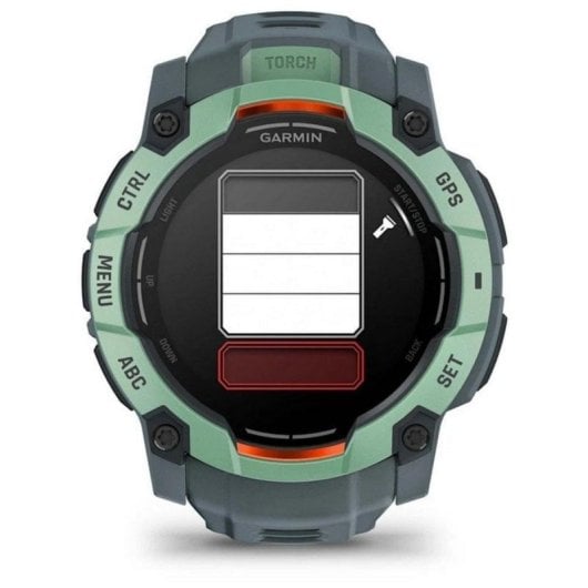 Smartwatch Garmin Instinct 3 AMOLED 50mm GPS Pantalla 1.3" Gris 4GB 10ATM
