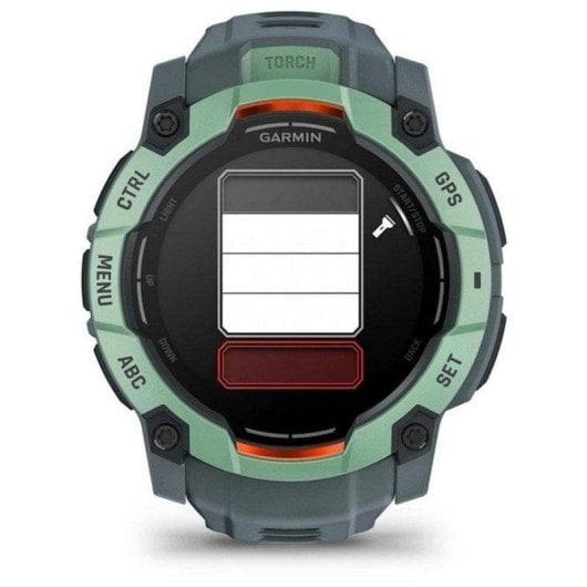Garmin Instinct 3 AMOLED Bluetooth GPS 50mm AMOLED Grau Wasserdicht 10ATM SpO2 Pulsuhr