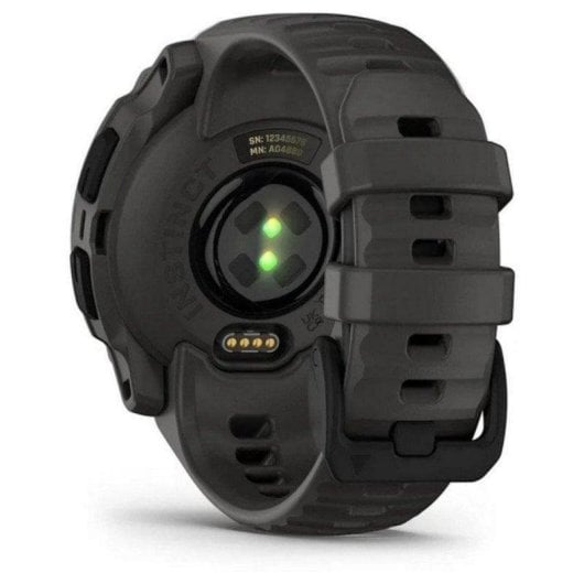Garmin Instinct E Bluetooth GPS 40mm MIP Preto Tamanho único 10ATM SpO2 Pulsómetro