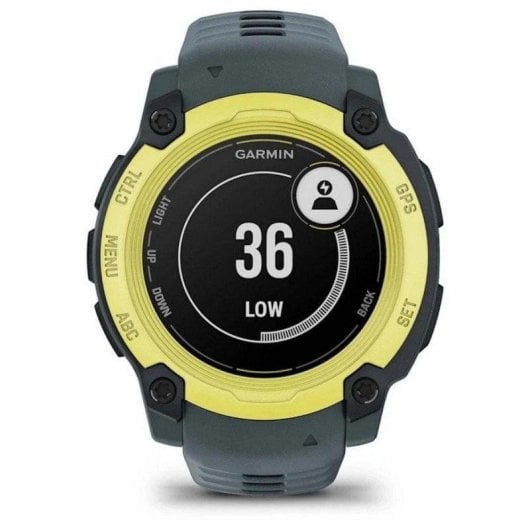Garmin Instinct E Bluetooth GPS 40mm MIP Grigio Unisex 14 giorni Resistenza Acqua 10ATM SpO2