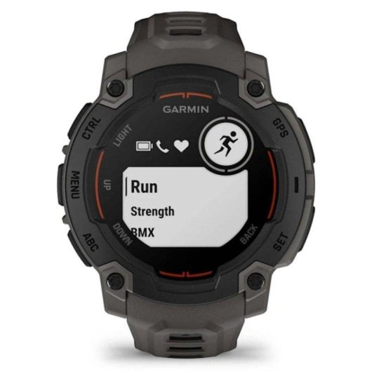 Garmin Instinct E GPS 45mm Nero Resistente 10 ATM Pulsossimetro Batteria 16gg