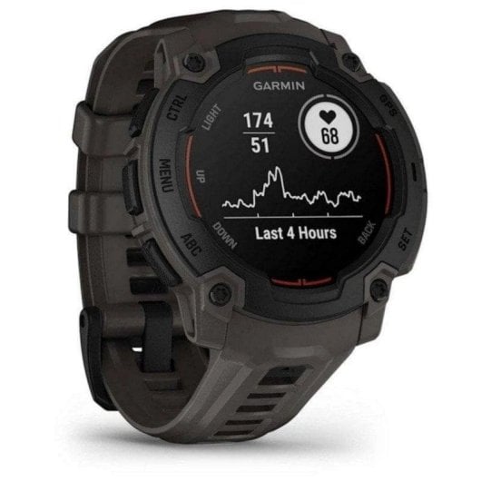 Garmin Instinct E Bluetooth GPS GLONASS Galileo 45mm MIP Preto Resistência Água 10ATM SpO2