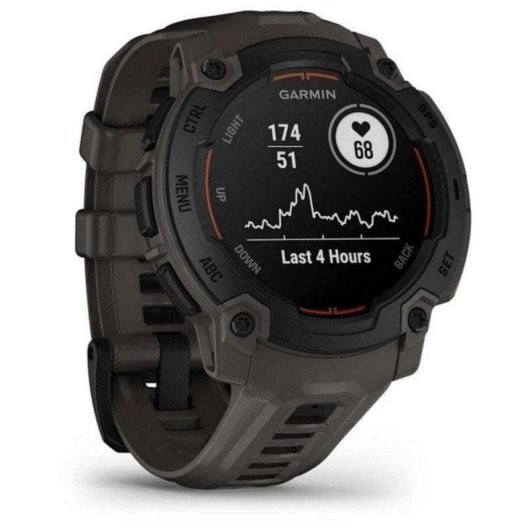 Garmin Instinct E GPS 45mm Nero Resistente 10 ATM Pulsossimetro Batteria 16gg