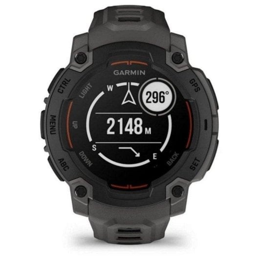 Garmin Instinct E Bluetooth GPS GLONASS Galileo 45mm MIP Preto Resistência Água 10ATM SpO2