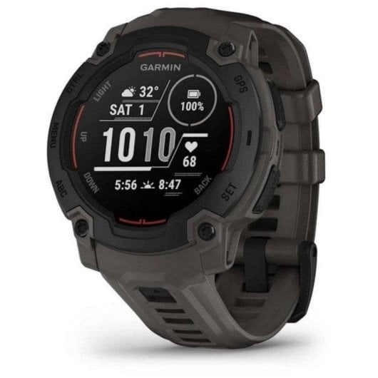 Garmin Instinct E Bluetooth GPS GLONASS Galileo 45mm MIP Preto Resistência Água 10ATM SpO2