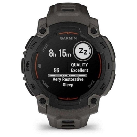 Garmin Instinct E Bluetooth GPS GLONASS Galileo 45mm MIP Preto Resistência Água 10ATM SpO2