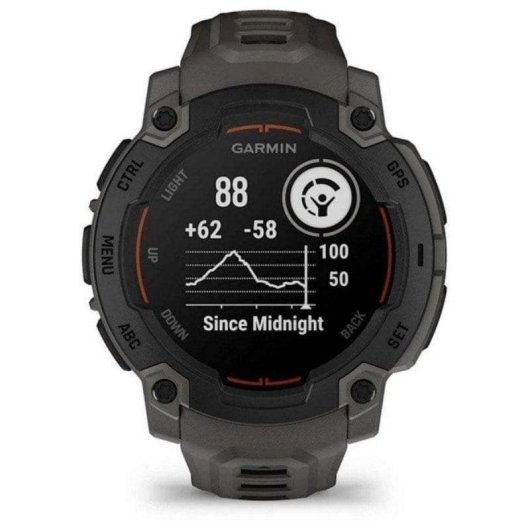 Garmin Instinct E GPS 45mm Nero Resistente 10 ATM Pulsossimetro Batteria 16gg