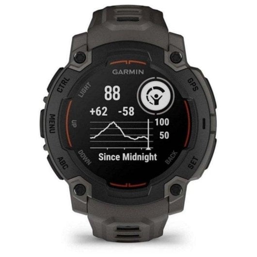 Garmin Instinct E Bluetooth GPS GLONASS Galileo 45mm MIP Preto Resistência Água 10ATM SpO2