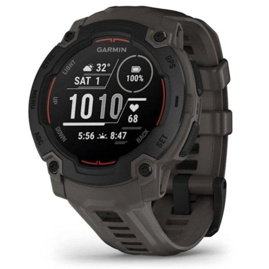 Garmin Instinct E GPS 45mm Nero Resistente 10 ATM Pulsossimetro Batteria 16gg