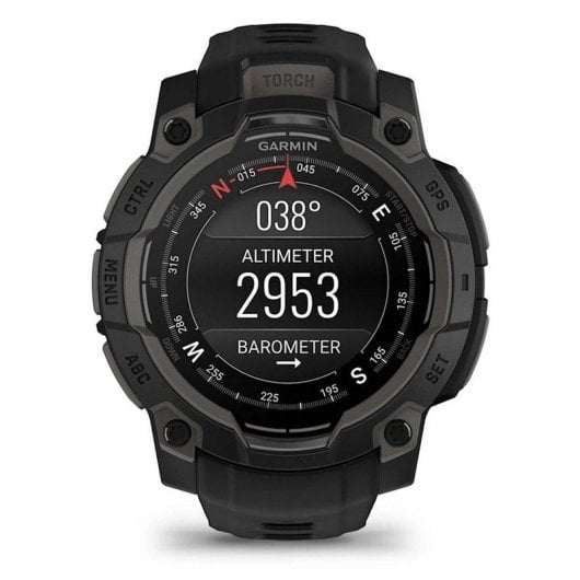 Garmin Instinct 3 45mm AMOLED Reloj Smartwatch Deportivo GPS 10ATM Negro con Correa Negra