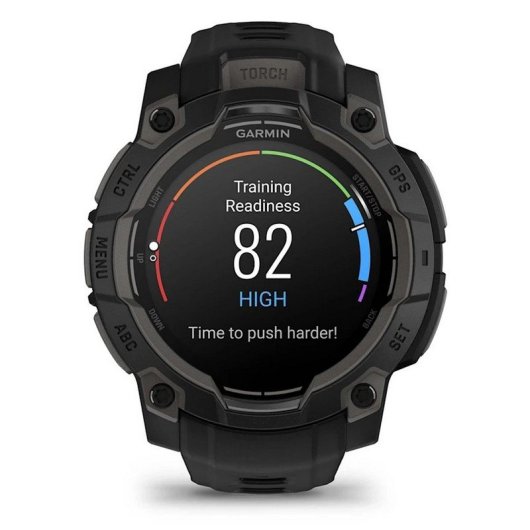 Garmin Instinct 3 45mm AMOLED Reloj Smartwatch Deportivo GPS 10ATM Negro con Correa Negra