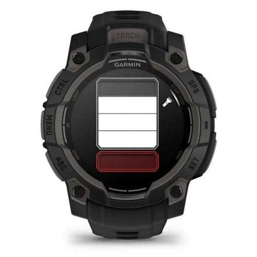Garmin Instinct 3 AMOLED GPS Bluetooth 45mm AMOLED Preto 18 dias 10ATM SpO2 Pulso Cardíaco