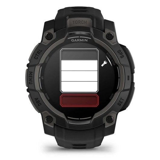 Garmin Instinct 3 45mm AMOLED Reloj Smartwatch Deportivo GPS 10ATM Negro con Correa Negra