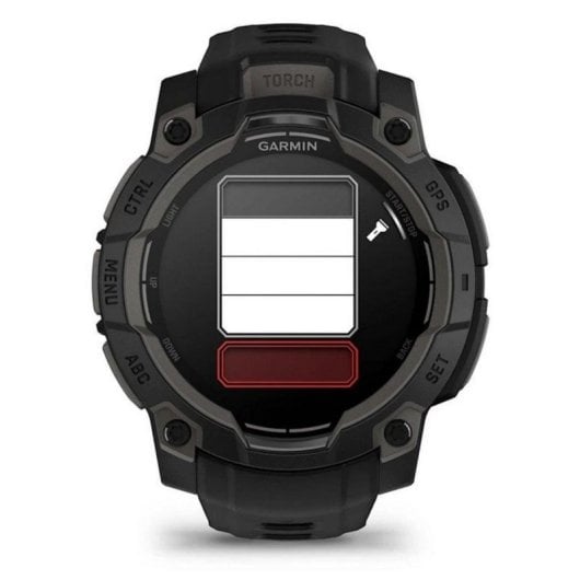 Smartwatch Garmin Instinct 3 AMOLED 1.2" GPS Multibanda Linterna Resistente Negro 53g