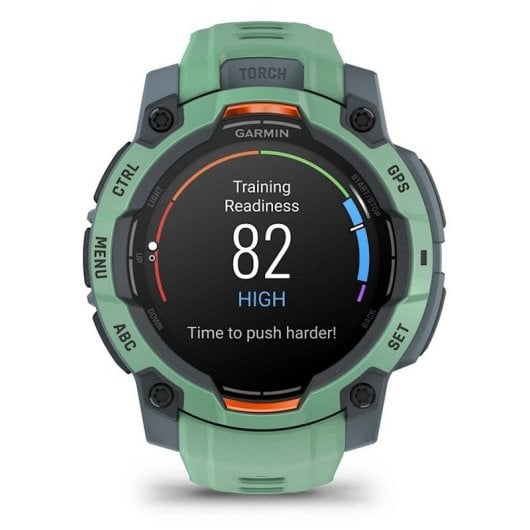 Garmin Instinct 3 45mm AMOLED Reloj Smartwatch Deportivo GPS 10ATM Verde con Correa Verde