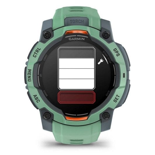 Garmin Instinct 3 45mm AMOLED Reloj Smartwatch Deportivo GPS 10ATM Verde con Correa Verde