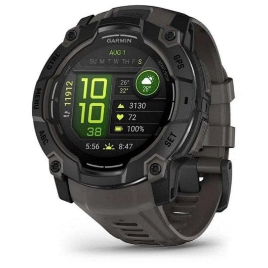 Garmin Instinct 3 AMOLED Bluetooth GPS NFC 50mm AMOLED Noir Étanche 10 ATM SpO2 Pulsomètre