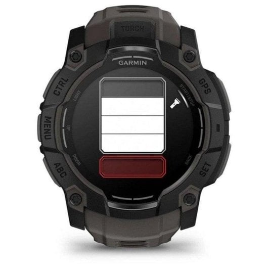 Garmin Instinct 3 AMOLED Bluetooth GPS NFC 50mm AMOLED Noir Étanche 10 ATM SpO2 Pulsomètre