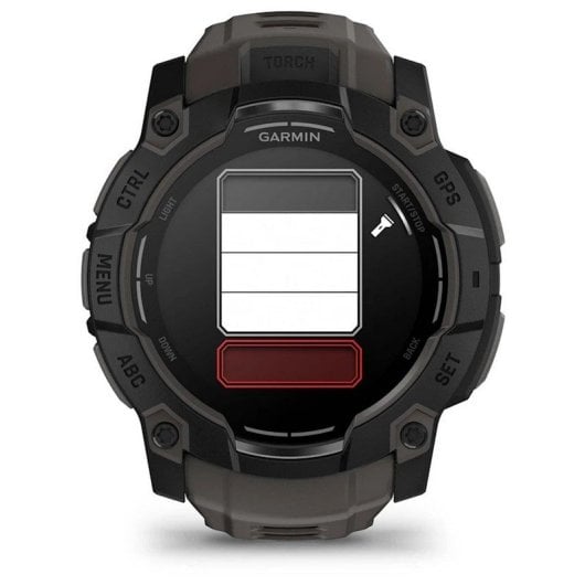 Garmin Instinct 3 50mm AMOLED Reloj Smartwatch Deportivo GPS 10ATM Negro con Correa Carbón