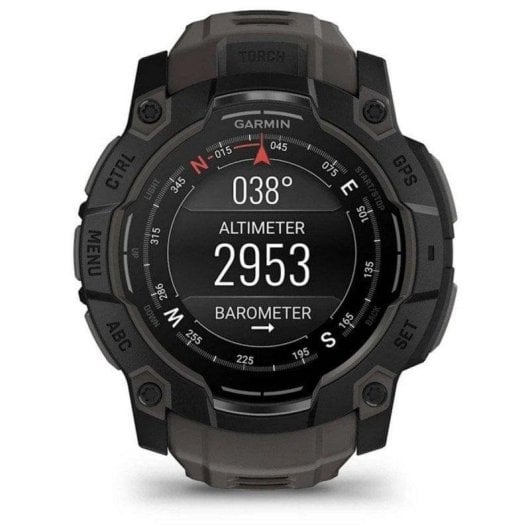 Garmin Instinct 3 AMOLED Bluetooth GPS NFC 50mm AMOLED Noir Étanche 10 ATM SpO2 Pulsomètre