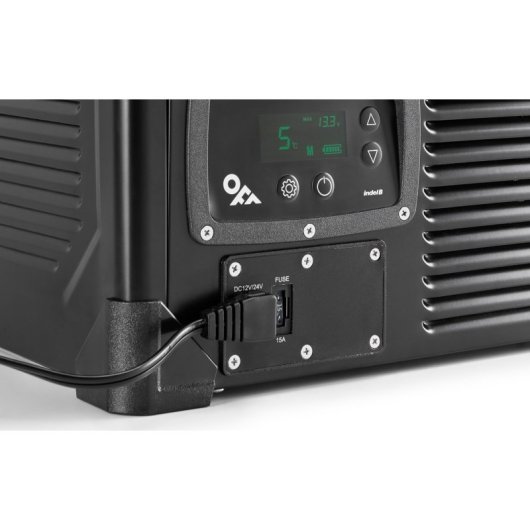Indel B Tb46 Black Steel - Nevera De 46 Litros - 12vcc - 45w