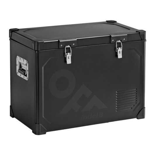 Indel B Tb46 Black Steel - Nevera De 46 Litros - 12vcc - 45w