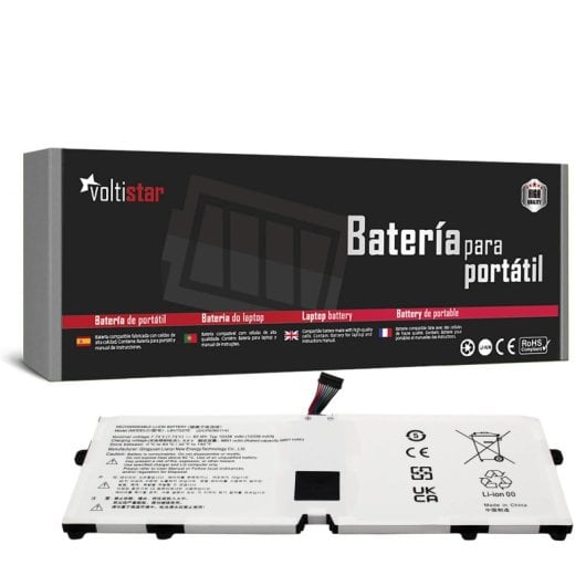 Batteria Voltistar 7,74 V 80 Wh per laptop LG Gram 17Z970-K.AA55A8 LBV7227E
