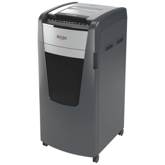 Rexel Optimum AutoFeed 600M Destructora Automática de Microcorte P-5 (2x15mm) 110L Negra