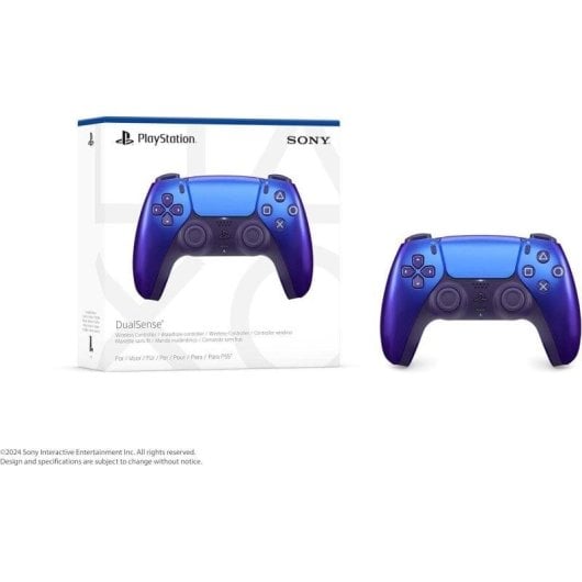 Controller Sony DualSense Chroma Indigo Kabellos PS5 Bluetooth USB