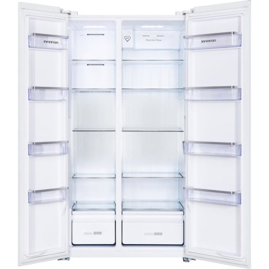 Infiniton SBS-506A77BEH Frigorífico Americano Nofrost E Blanco