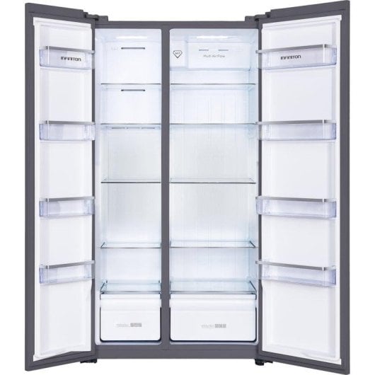 Frigorífico Americano Infiniton SBS-506A77XEM Total No frost 177cm 505L E Inox Display Água