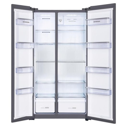 Frigorífico Americano Infiniton SBS-506A77XEM Total No frost 177cm 505L E Inox Display Água