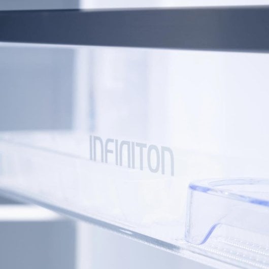 Frigorífico Americano Infiniton SBS-506A77XEM Total No frost 177cm 505L E Inox Display Água