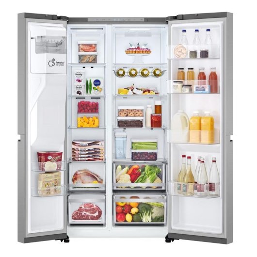 Frigorifero Americano LG GSLE81PYBC Total No Frost 179 cm 628 L C Argento