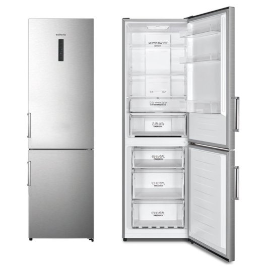 Edesa EFC-1833 NF EX Frigorífico Combinado No Frost D Aço Inoxidável