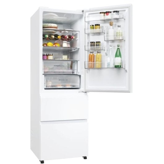 Haier HTW5618ENPW Frigorífico Combi Nofrost E Blanco