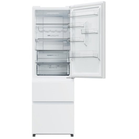 Haier HTW5618ENPW Frigorífico Combi Nofrost E Blanco
